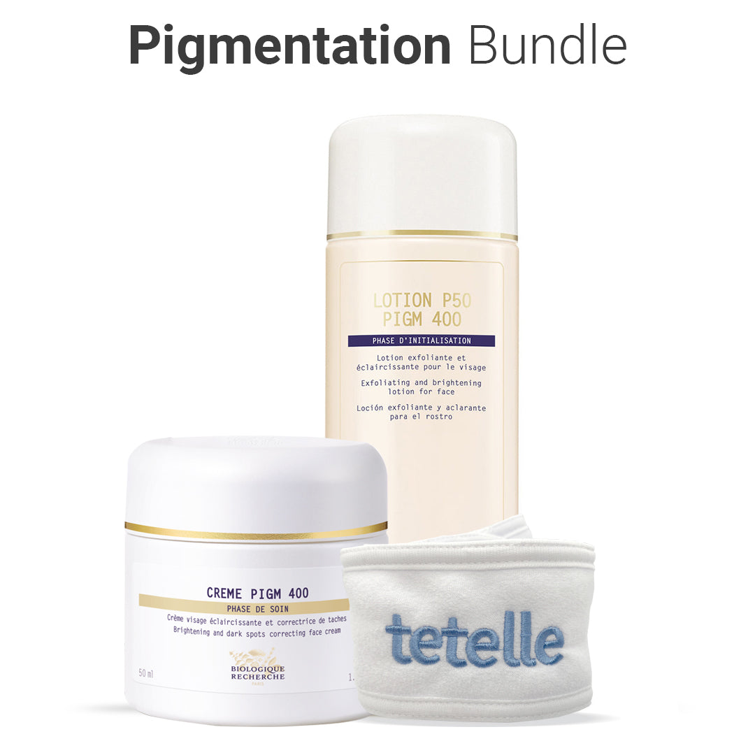 Featrued Product image appearing inside mega menu imgae detail: Pigmentation Bundle