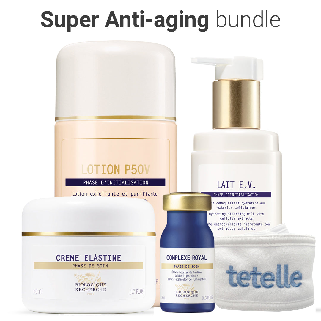 Featrued Product image appearing inside mega menu imgae detail: Super Anti-aging bundle