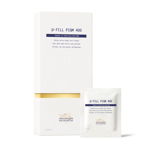 Product Card Image with detail: μ-Fill PIGM 400 Sun Spots Fading Patches